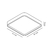 PLAFON WHITE 12W LED 3000K 28X28X7,5CM IP20 BIVOLT BRANCO | OPUS HM 82826 - comprar online