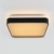 PLAFON BLACK 24W LED 3000K 40X40X7,5CM IP20 BIVOLT PRETO | OPUS HM 80051