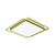 Plafon Hoop 72w Multicolor Branco Bivolt 38x38 | OPUS HM 82901 - loja online