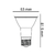 LÂMPADA PAR20 7W 525LM 4000K 36° BIVOLT | OPUS LP 37189 - Coreluz | Luminárias, Pendentes, Arandelas e Iluminação