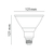LÂMPADA PAR38 14W 1000LM 2700K 36° BIVOLT | OPUS LP 37233 - Coreluz | Luminárias, Pendentes, Arandelas e Iluminação