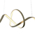 PENDENTE LACE 100X25CM LED 36W 3000K BIVOLT / DOURADO | STUDIOLUCE PD1425-DO - comprar online