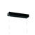 PENDENTE LACE 100X25CM LED 36W 3000K BIVOLT / PRETO | STUDIOLUCE PD1425-PT na internet