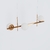 Pendente Marble Retângular 80x26cm Alumínio e Globo Ø12cm Fosco 3xG9 - QImporta PD2304-HON na internet