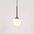 Pendente Bubble Globo Ø12cm Alumínio 1xG9 - QImporta PD2318 - comprar online