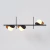 Pendente Calandra Assimétrico Linear 27x21x80cm Alumínio e Globo Ø10cm Fosco 3xG9 - QImporta PD2343 - comprar online
