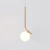 Pendente Angular Globo Ø12cm c/ Rosca Alumínio 1xG9 - QImporta PD2357 - comprar online