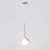 Pendente Angular Globo Ø12cm c/ Rosca Alumínio 1xG9 - QImporta PD2357 - Coreluz | Luminárias, Pendentes, Arandelas e Iluminação