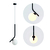 Pendente Angular Globo Ø12cm c/ Rosca Alumínio 1xG9 - QImporta PD2357 - loja online