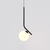 Kit 03 Pendente Angular Globo Ø12cm c/ Rosca Alumínio 1xG9 - QImporta PD2357 (cópia) - loja online