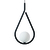 Kit 02 Pendente Gota Globo Ø12cm c/ Rosca Alumínio 1xG9 - QImporta KIT2-PD2358 - loja online