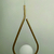 Pendente Gota Globo Ø12cm c/ Rosca Alumínio 1xG9 - QImporta PD2358 - Coreluz | Luminárias, Pendentes, Arandelas e Iluminação