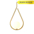 Pendente Gota Globo Ø12cm c/ Rosca Alumínio 1xG9 - QImporta PD2358