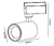 SPOT PARA TRILHO ELETRIFICADO 10W LED 6500K IP20 BRANCO BIVOLT ø6,9X10X14,2CM | OPUS PRO 80105 - comprar online