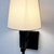 Arandela Tocha Slim Cúpula Tecido 01xE27 Mini Bulbo G45 - QImporta AR2311 - comprar online