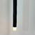 Pendente Tubo Ø2,9x50cm Ponteira Acrílico 1xLed 5w - QImporta PD2316 - loja online
