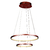 PENDENTE MONTREAL ARO Ø50X2CM / Ø30X2CM LED 40W 3000K BIVOLT / 02 ANEL COBRE | STUDIOLUCE QPD1301-CO na internet