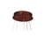 PENDENTE MONTREAL ARO Ø50X2CM / Ø30X2CM LED 40W 3000K BIVOLT / 02 ANEL COBRE | STUDIOLUCE QPD1301-CO - loja online
