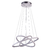 PENDENTE MONTREAL ARO Ø60X2CM / Ø50X2CM / Ø40X2CM LED 89W 3000K BIVOLT / 03 ANEL BRANCO | STUDIOLUCE QPD1303-BR