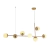 PENDENTE KEPNER 120 X 48CM 07XG9 / METAL DOURADO | HEVVY SL-0526/H7 GLD