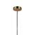 PENDENTE PINGO METAL BRONZE VIDRO BRANCO Ø18X49CM 1XG9 | BELLA ILUMINAÇÃO TR001 - Coreluz | Luminárias, Pendentes, Arandelas e Iluminação