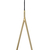 PENDENTE PINGO METAL BRONZE VIDRO BRANCO Ø18X49CM 1XG9 | BELLA ILUMINAÇÃO TR001 na internet