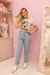 Calça MOM jeans Mickey - Adoro Feminices