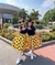 Saia plissada Mickey Amarela