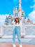 Calça MOM jeans Mickey - loja online