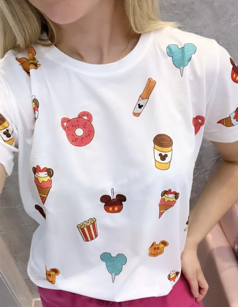 T-shirt Snacks Estampadinha