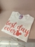 T-shirt Bestdayever - comprar online