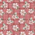 Tricoline Digital - Coleção Anita Catita - Red Apple Blossom - 0,50m X 1,50m