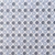 Tricoline Estampada - Coleção FLORESCER - BOLAS AZUL E CINZA - 0,50m X 1,50m