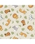 Tricoline SAFARI - Fundo bege - 0,50CM X 1,50 CM