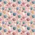 Tricoline Digital - Bolas Coloridas - Fundo ROSA - 0,50m X 1,50m