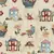 Tricoline Digital HOME SWEET- Fundo Bege - 0,50 CM X 1,50CM