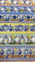Estampa LOUÇAS PORTUGUESAS - faixas - barrados - 0,55 cm x 1,50 cm