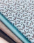 Tricoline Estampada - PERNALONGA - Fundo azul claro - 0,50m X 1,50m - comprar online
