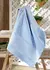 TOALHA DE BANHO VELOUR ARTESANALLE - COR AZUL CLARA - 70X140CM - DOHLER