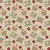 COLEÇÃO AMOR E CAFÉ - CORAÇÕES E XÍCARAS FUNDO BEGE - 0,50m X 1,50m - comprar online