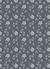 Tricoline Estampada - Coleção BORBOLETANDO - FLORES PEQUENAS AZUL - FUNDO MARINHO 0,50m X 1,50m