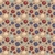 Tricoline Digital - ELEGANCE - Bolas Coloridas - Fundo Caramelo - 0,50m X 1,50m
