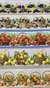 Tricoline Digital - CESTA DE FRUTAS 5 - faixas - barrados - 0,55 cm x 1,50 cm - comprar online
