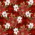 Tricoline Estampa digital - Coleção NATAL - FLORES DE NATAL - FUNDO XADREZ VERMELHO - 0,50M X 1,50M