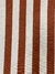 Linho Misto com algodão - LISTRAS LARGAS CRU E FERRUGEM - 0,50m X 1,50m - comprar online