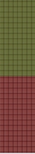 Tricoline Digital - COLEÇÃO TOSCANA - COMPOSÊ XADREZ MEIO A MEIO - 0,50m X 1,50m