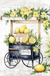 Tricoline Digital - LIMONADA - faixas - barrados - 0,55 cm x 1,50 cm na internet