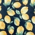 ESTAMPA LIMÃO SICILIANO GRANDE - FUNDO PRETO - 0,50m X 1,50m - comprar online