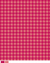 Xadrez médio TOM TOM - ROSA PINK - Tricoline 100% algodão - 0,50m X 1,50m