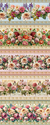 BARRADOS FLORES DA REALEZA - faixas - barrados - 0,55 cm x 1,50 cm